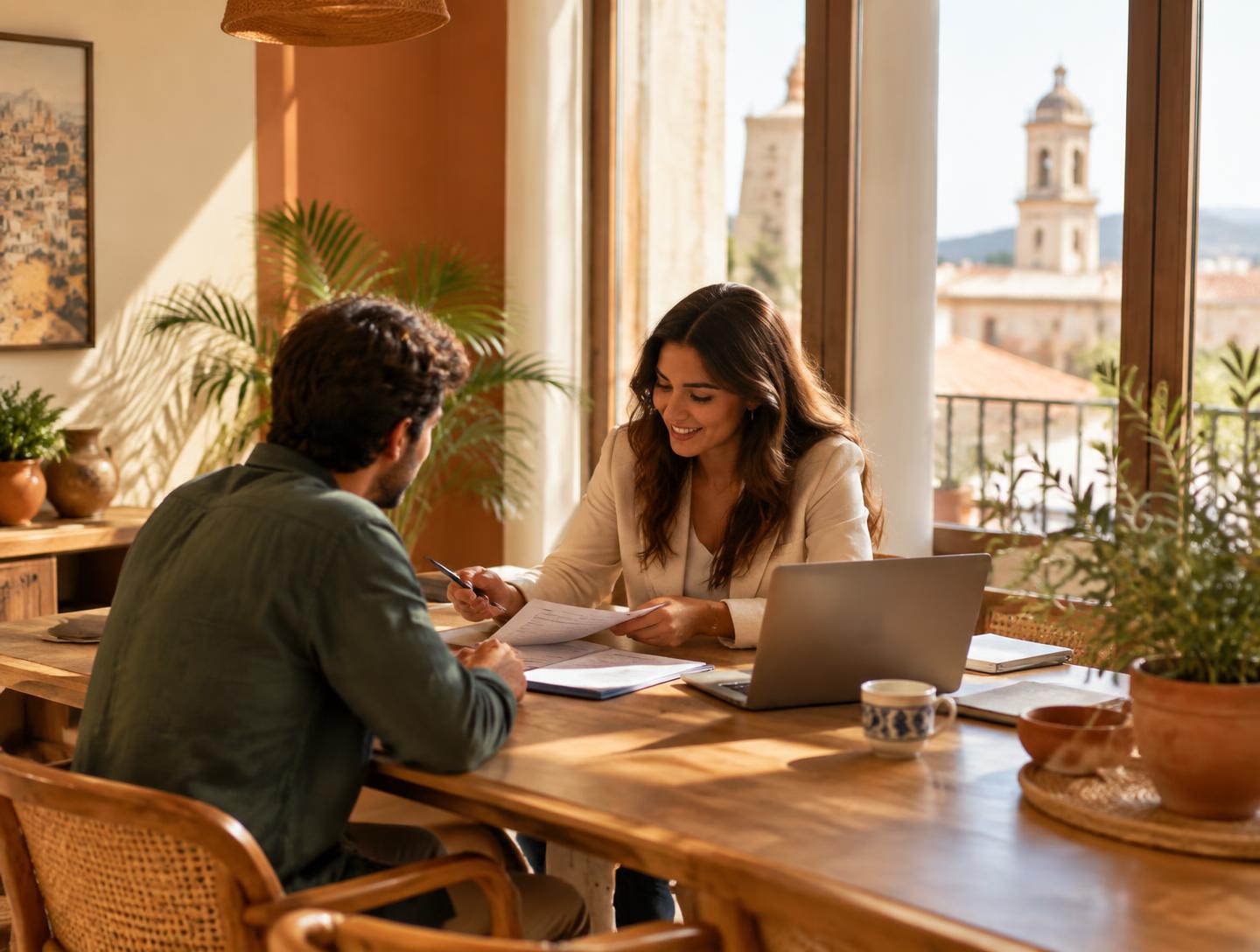 A Spain Move HQ consultation over paperwork
